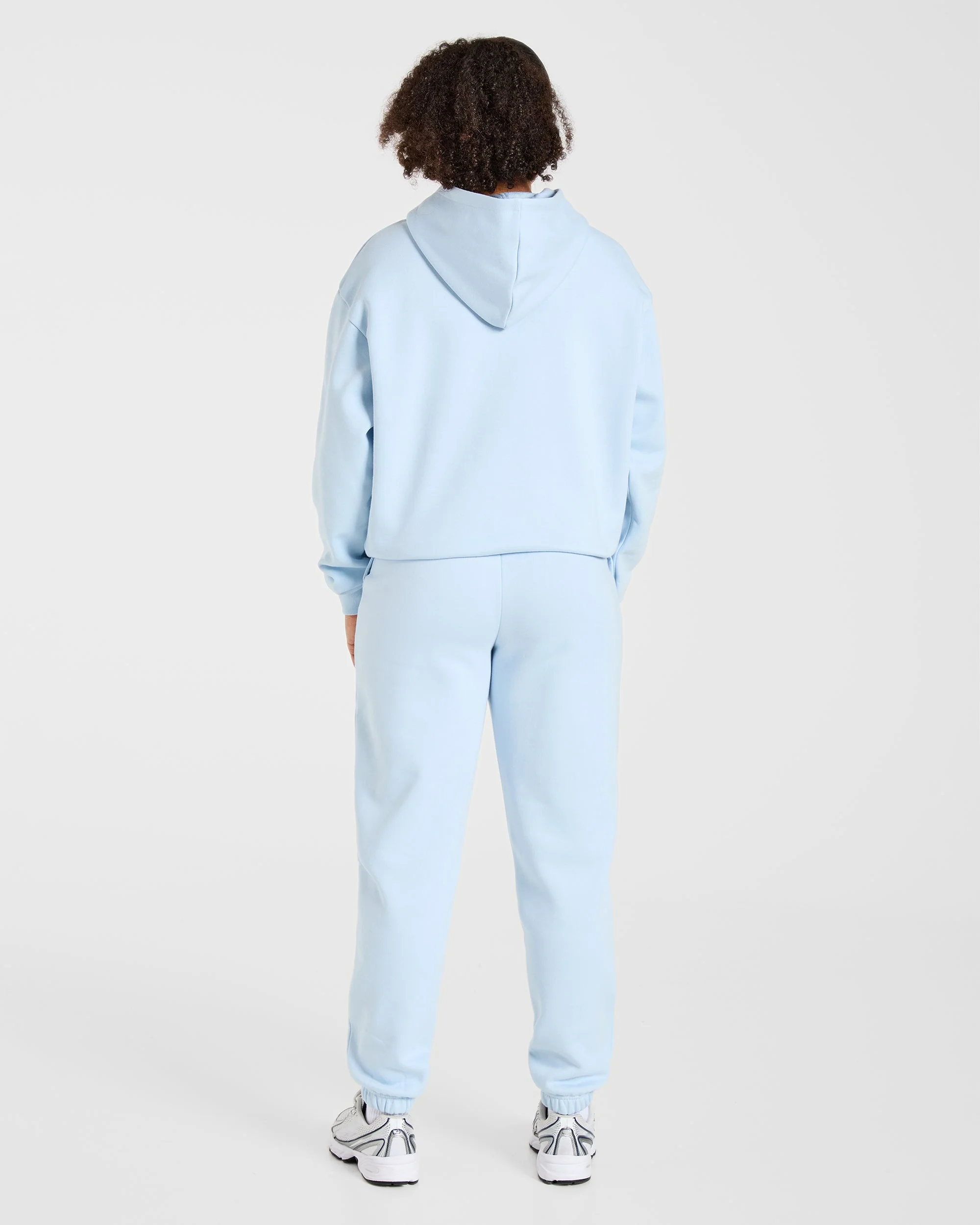 Lifestyle Oversized Joggers - Spring Bleu - Image 4